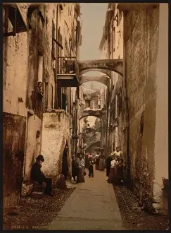 Remo Prints: Via Guioco della Palla, San Remo, Riviera