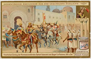 Defeated Gallery: Guiscard Defeats Arabs