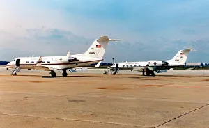 1187 Prints: Gulfstream C-20D 163692 and Gulfstream C-20G 165093