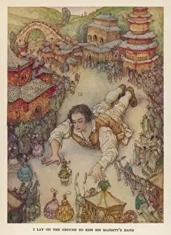 Gullivers Prints: Gulliver & Emperor