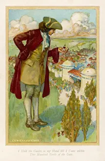Gulliver in Lilliput