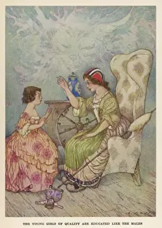 Gulliver in Lilliput