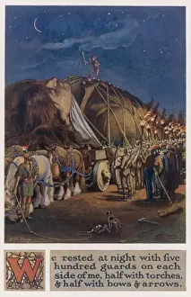 Torches Prints: Gulliver Transported