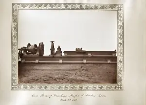 Boring Prints: Gun boring machine. Height of centres 21 inches