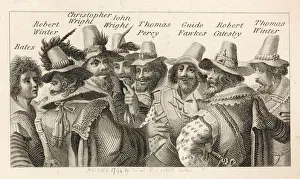Images Dated 29th July 2015: Gunpowder Plot Conspirators