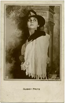 Gussy Fritz - German Silent Movie star of the 1910s