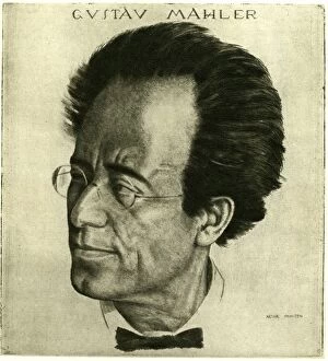 Etching Gallery: Gustav Mahler