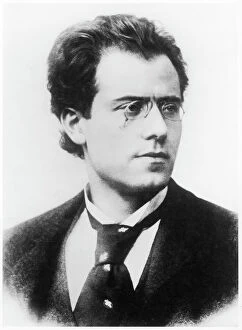 Austrian Collection: Gustav Mahler, Photo