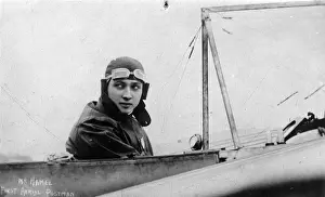 Gustav W Hamel - the first aerial postman