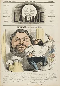 Courbet Prints: Gustave Courbet / La Lune