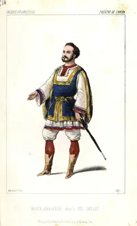 Gustave Roger in the role of Leon in le Juif