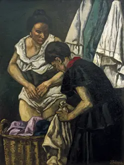 Gutierrez Prints: GUTIERREZ SOLANA, Jos鮠The Laundresses