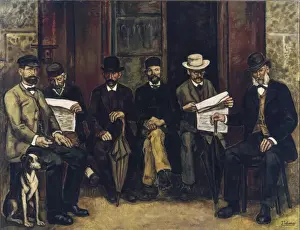 Gutierrez Prints: GUTIERREZ SOLANA. The Meeting of the Pharmacy