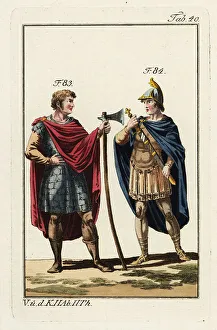 Robert Spallart Prints: Guy I (1020s~1100), count of Ponthieu, and equerry