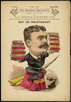 Rene Collection: Guy de Maupassant, French writer