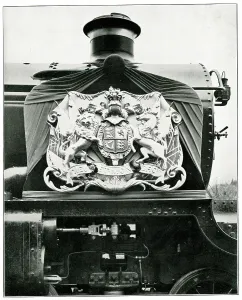 Unicorn Prints: GWR Windsor Castle locomotive with Royal Coat of Arms