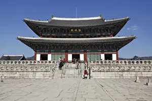 Gyeongbokung Palace in Seoul, South Korea
