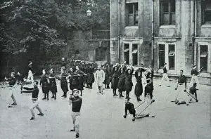 Norwood Prints: Gymnastic Display, Royal Normal College for the Blind, Norwo