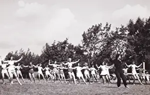 Gymnastics outside