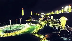 Illuminations Prints: Gynn Gardens, Blackpool Illuminations