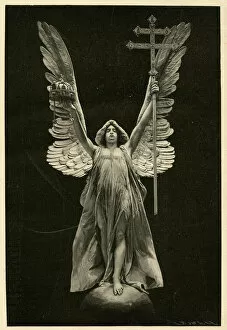 Gabriel Gallery: Gyorgy Zala, sculpture of the Archangel Gabriel
