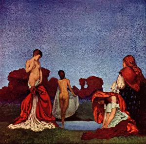 Blamire Prints: Gypsies Bathing