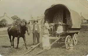 Gypsies and Caravan