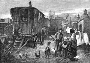 Slum Prints: Gypsy Camp near Latimer road, London
