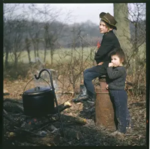 Two Gypsy Children