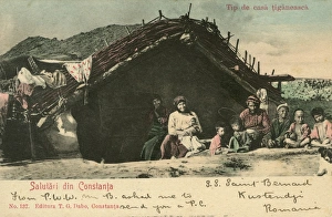 Images Dated 8th June 2011: Gypsy house - Romania