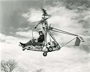 Helicopters Prints: Gyrodyne XRON-1 Rotorcycle, 4001