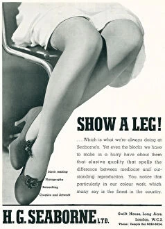 Womans Collection: H. G. Seaborne, Show A Leg!