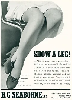 Specialists Prints: H. G. Seaborne, Show A Leg!