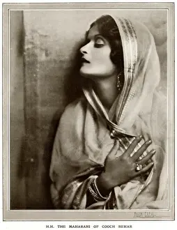 Consort Prints: H. H. The Maharani of Cooch Behar