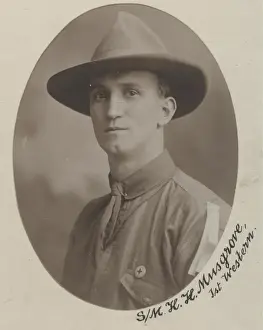 H H Musgrove, 1st Western Scout Troop, Johannesburg