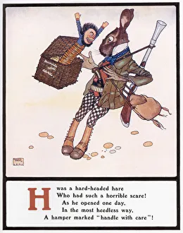 Scare Prints: H was a hard-headed hare