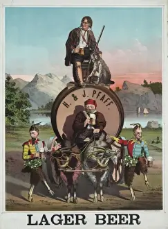 H. & J. lager beer