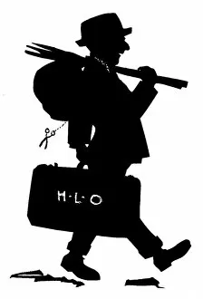 Images Dated 21st February 2012: H. L. Oakley - silhouette artist