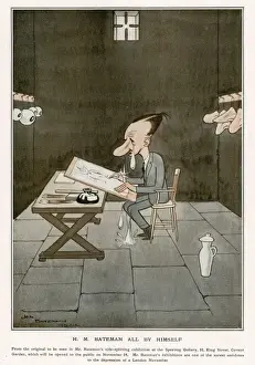 Hang Prints: H. M. Bateman all by himself by H. M. Bateman