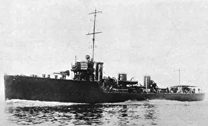 Destroyer Prints: H. M. S. Acasta