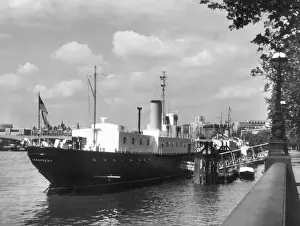 Embankment Prints: H. M. S. PRESIDENT