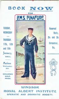 H Ms Pinafore by Ws Gilbert and Arthur Sullivan