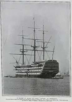 Horatio Prints: H. M.s Victory at Portsmouth