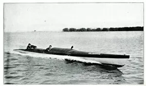Cylinder Collection: H P Scripps six-cylinder 50-60 speedboat