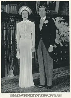 Chateau Prints: H. R. H the Duke of Windsor and Mrs Wallis Warfield