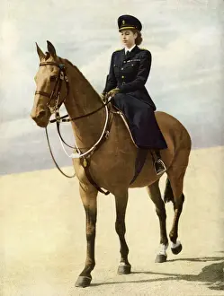 Specially Prints: H. R. H. Princess Elizabeth on Horseback