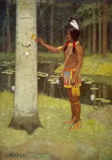 Hiawatha Prints: H. W. Longfellow: Hiawatha