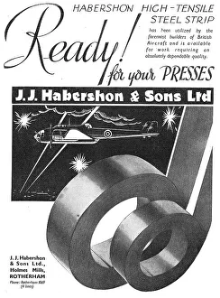 Sheets Prints: Habershon Strip Steel & Sheets