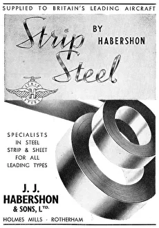 Sheets Prints: Habershon Strip Steel & Sheets