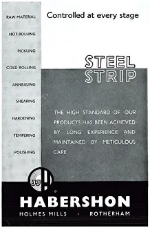 Sheets Prints: Habershon Strip Steel & Sheets